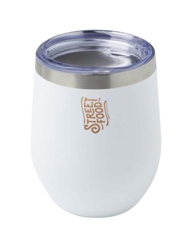 Taza con aislamiento de cobre de 350 ml de acero inóxidable reciclado con certificado RCS N10997001