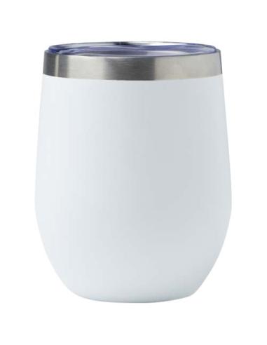 Taza con aislamiento de cobre de 350 ml de acero inóxidable reciclado con certificado RCS N10997001