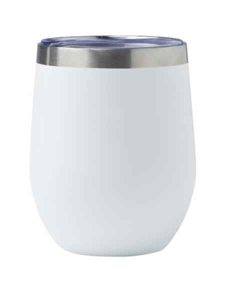 Taza con aislamiento de cobre de 350 ml de acero inóxidable reciclado con certificado RCS N10997001