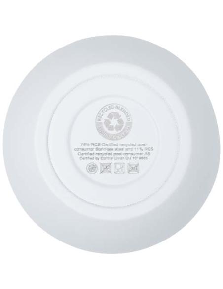 Taza con aislamiento de cobre de 350 ml de acero inóxidable reciclado con certificado RCS N10997001