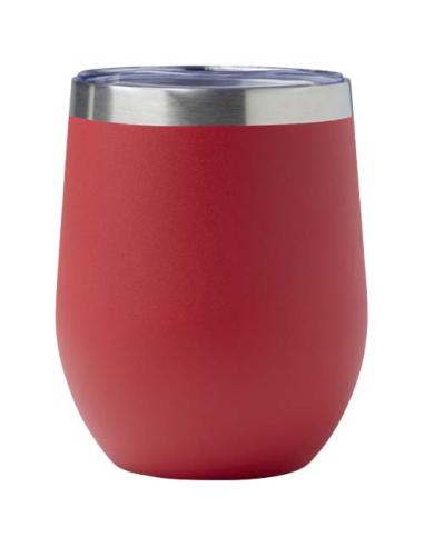 Taza con aislamiento de cobre de 350 ml de acero inóxidable reciclado con certificado RCS N12997001