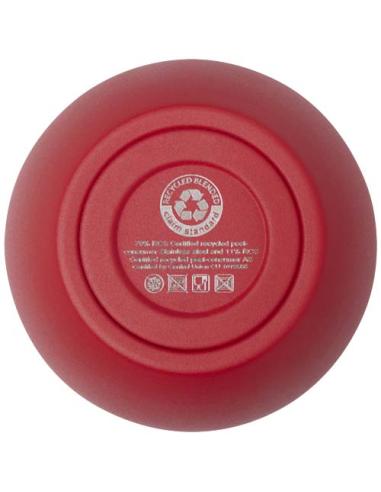 Taza con aislamiento de cobre de 350 ml de acero inóxidable reciclado con certificado RCS N12997001