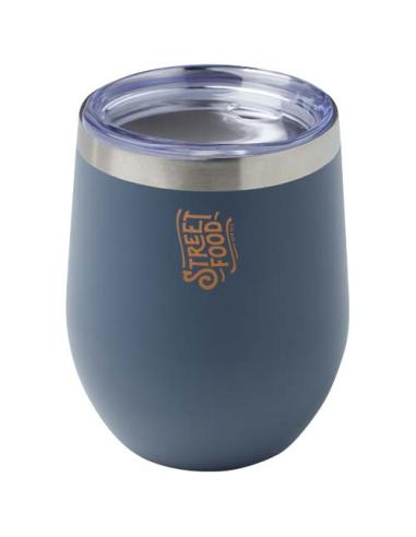 Taza con aislamiento de cobre de 350 ml de acero inóxidable reciclado con certificado RCS N05997001