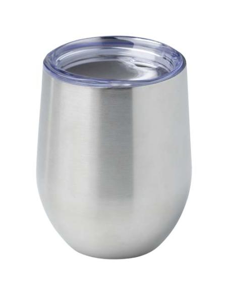 Taza con aislamiento de cobre de 350 ml de acero inóxidable reciclado con certificado RCS N18997001
