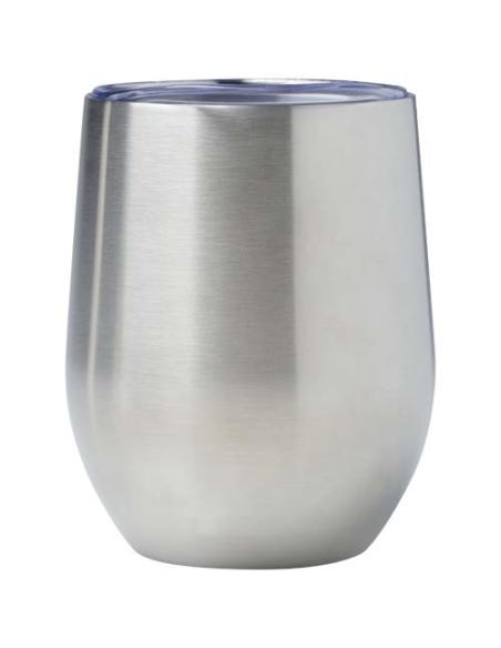 Taza con aislamiento de cobre de 350 ml de acero inóxidable reciclado con certificado RCS N18997001