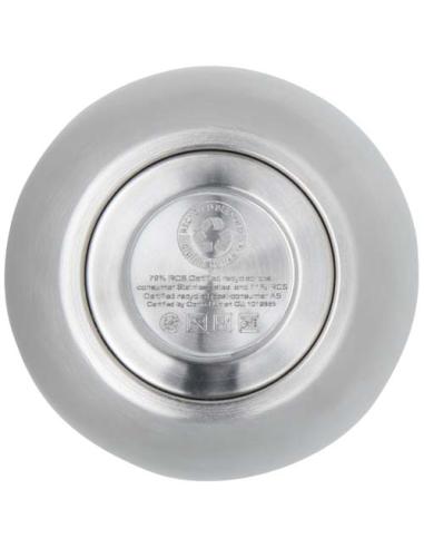 Taza con aislamiento de cobre de 350 ml de acero inóxidable reciclado con certificado RCS N18997001