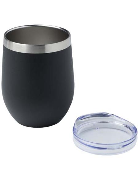 Taza con aislamiento de cobre de 350 ml de acero inóxidable reciclado con certificado RCS N09997001