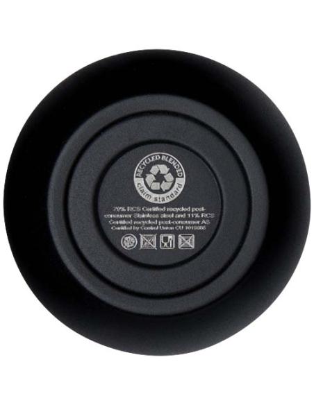 Taza con aislamiento de cobre de 350 ml de acero inóxidable reciclado con certificado RCS N09997001