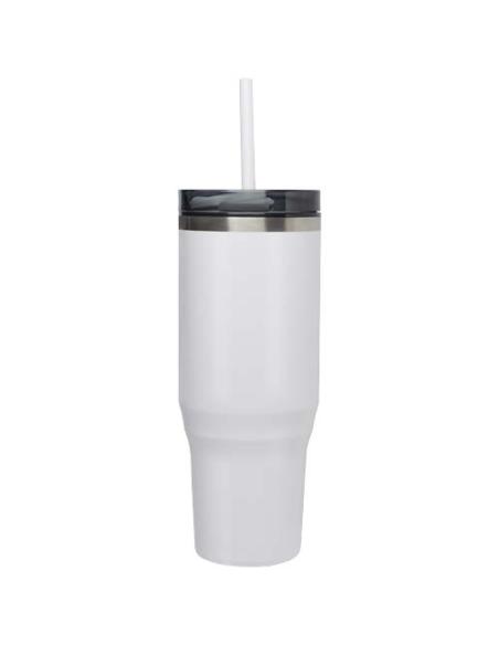 Vaso térmico con pajita de 1200 ml con certificado RCS N10108001