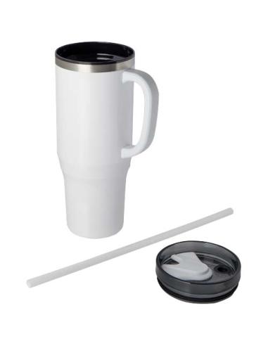Vaso térmico con pajita de 1200 ml con certificado RCS N10108001