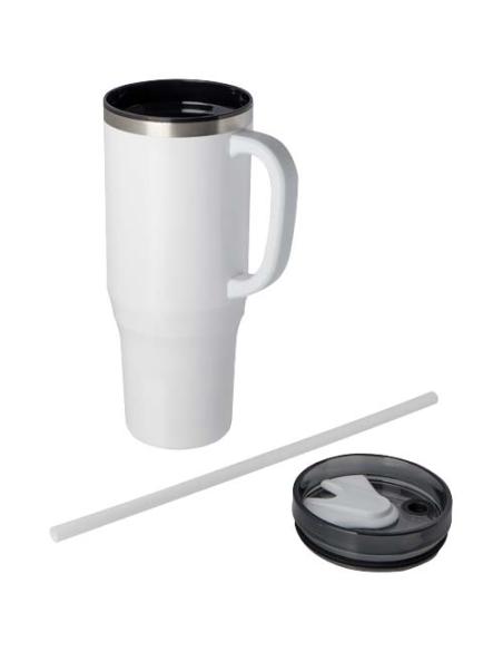 Vaso térmico con pajita de 1200 ml con certificado RCS N10108001