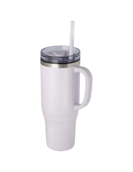 Vaso térmico con pajita de 1200 ml con certificado RCS N73108001