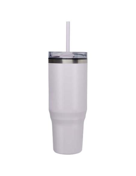 Vaso térmico con pajita de 1200 ml con certificado RCS N73108001
