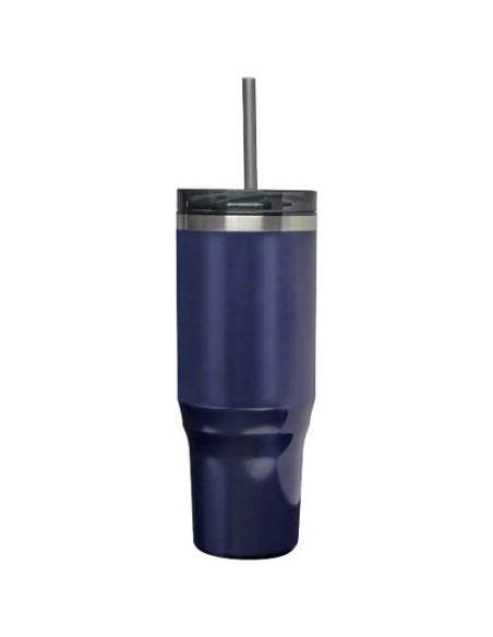 Vaso térmico con pajita de 1200 ml con certificado RCS N55108001