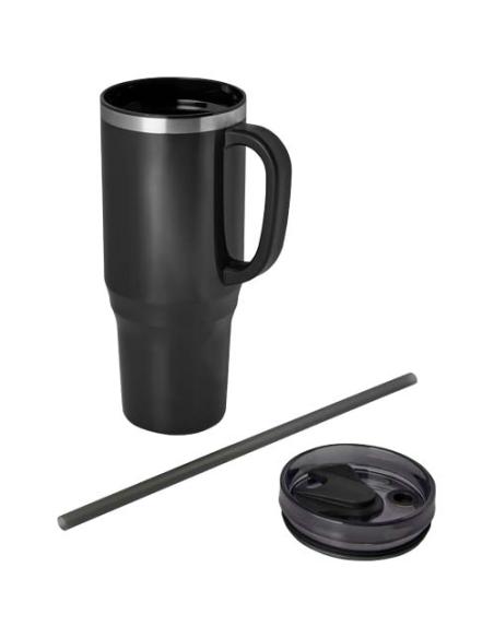 Vaso térmico con pajita de 1200 ml con certificado RCS N09108001