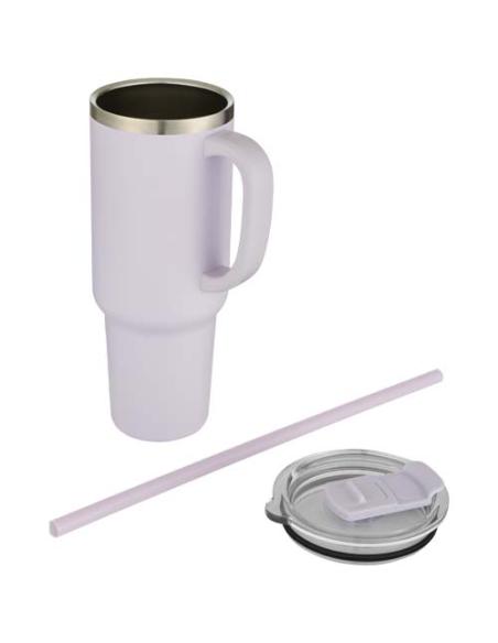 Vaso de cobre de 1200 ml con doble pared, pajita, aislamiento y certificado RCS N73208001