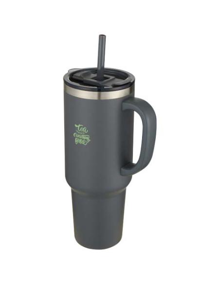 Vaso de cobre de 1200 ml con doble pared, pajita, aislamiento y certificado RCS N28208001
