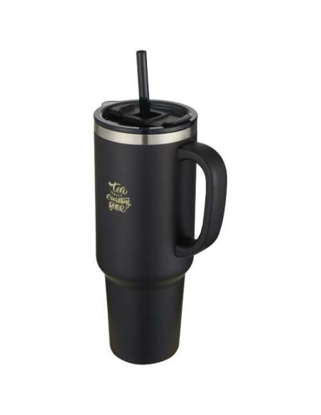 Vaso de cobre de 1200 ml con doble pared, pajita, aislamiento y certificado RCS N09208001