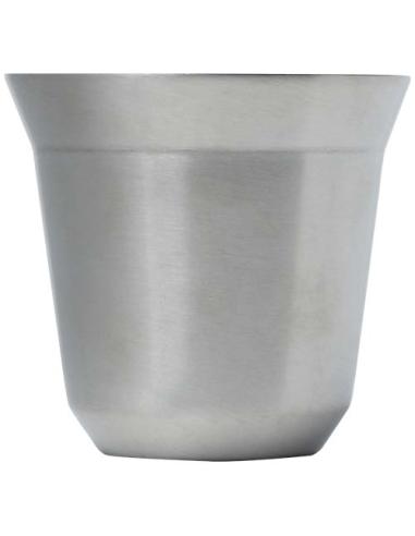 Juego de tazas para espresso de acero inoxidable de 80 ml con certificado RCS N18408001