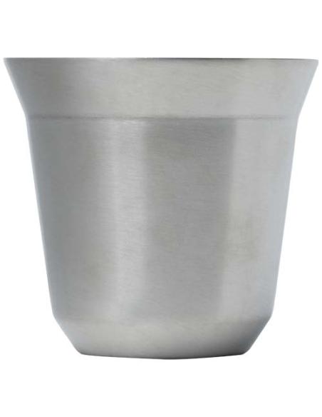 Juego de tazas para espresso de acero inoxidable de 80 ml con certificado RCS N18408001