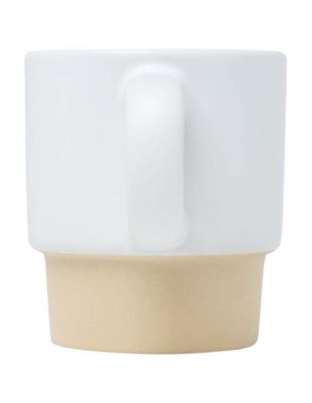 Taza de espresso apilable de 130 ml con fondo de arcilla N10508001