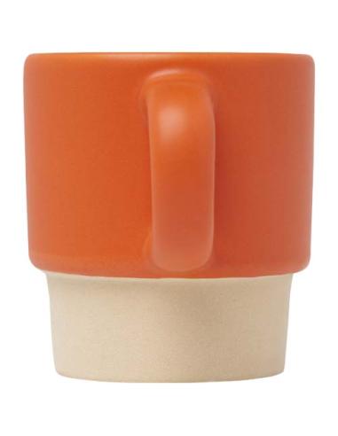 Taza de espresso apilable de 130 ml con fondo de arcilla N13508001