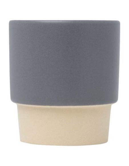 Taza de espresso apilable de 130 ml con fondo de arcilla N28508001