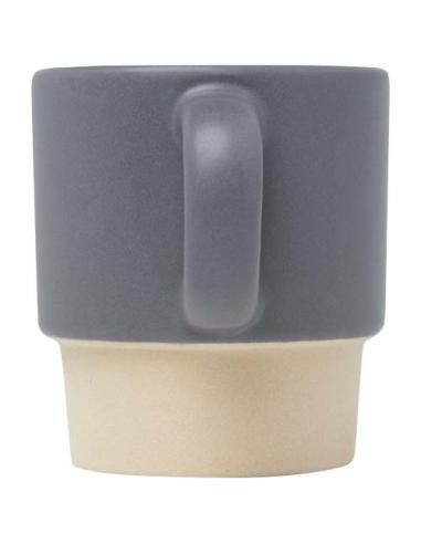 Taza de espresso apilable de 130 ml con fondo de arcilla N28508001