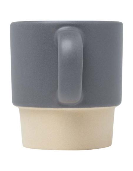 Taza de espresso apilable de 130 ml con fondo de arcilla N28508001