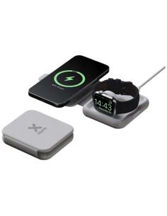 Cargador de viaje inalámbrico 2 en 1 plegable de 15 W N28404421