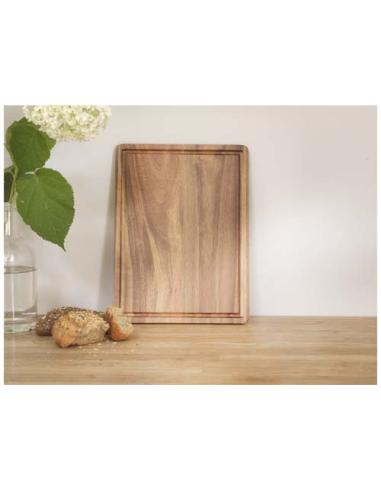 Tabla de cortar de madera de acacia N17173311