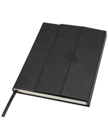 Libreta de tapa dura A5 de cuero regenerado N09029701