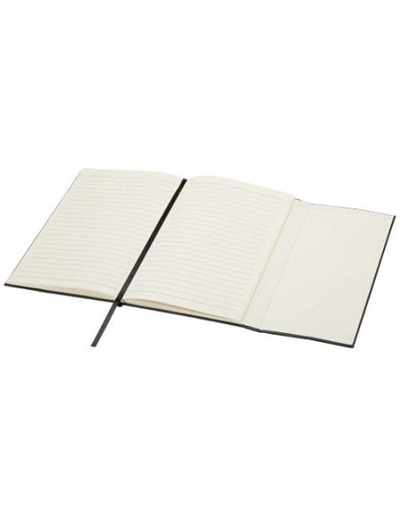 Libreta de tapa dura A5 de cuero regenerado N09029701