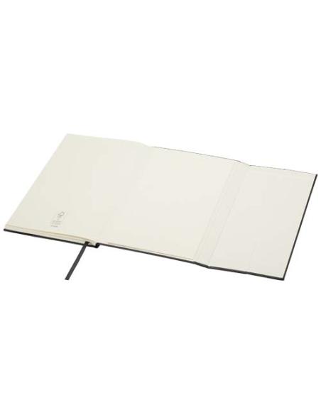 Libreta de tapa dura A5 de cuero regenerado N09029701