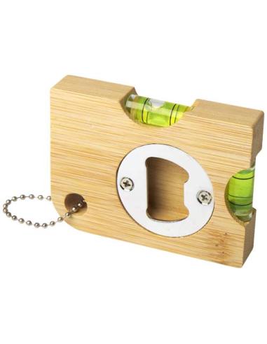 Abrebotellas de bambú con nivel N60083311