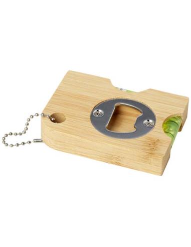 Abrebotellas de bambú con nivel N60083311