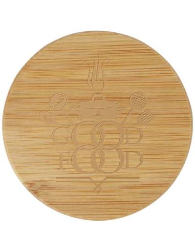 Tetera con filtro y tapa de bambú N10593311