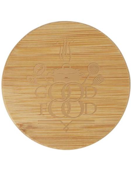 Tetera con filtro y tapa de bambú N10593311