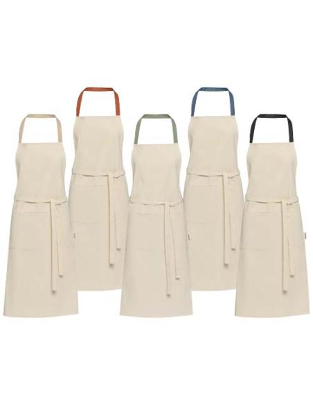 Delantal de algodón reciclado de 200 g/m² N70523311