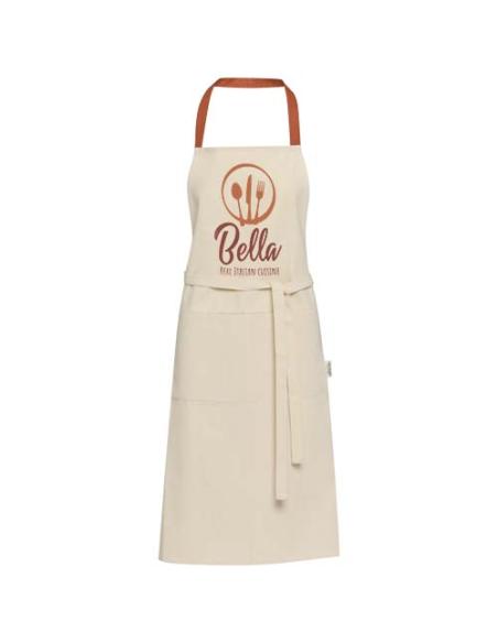 Delantal de algodón reciclado de 200 g/m² N23523311