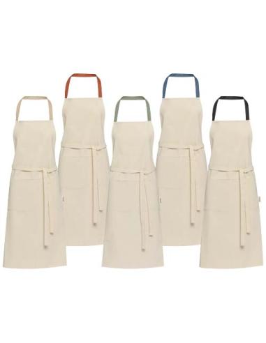 Delantal de algodón reciclado de 200 g/m² N23523311