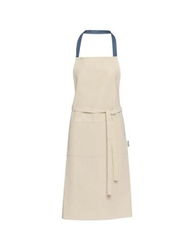 Delantal de algodón reciclado de 200 g/m² N05523311