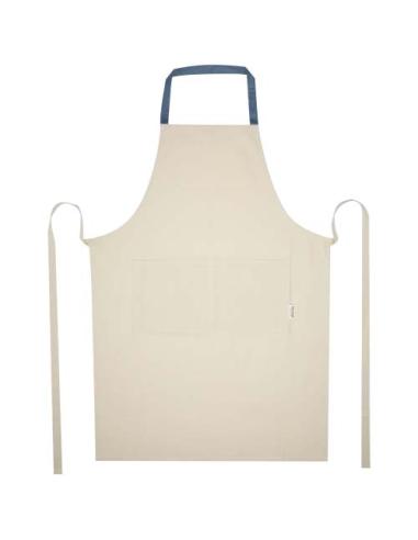 Delantal de algodón reciclado de 200 g/m² N05523311