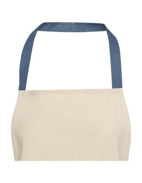 Delantal de algodón reciclado de 200 g/m² N05523311