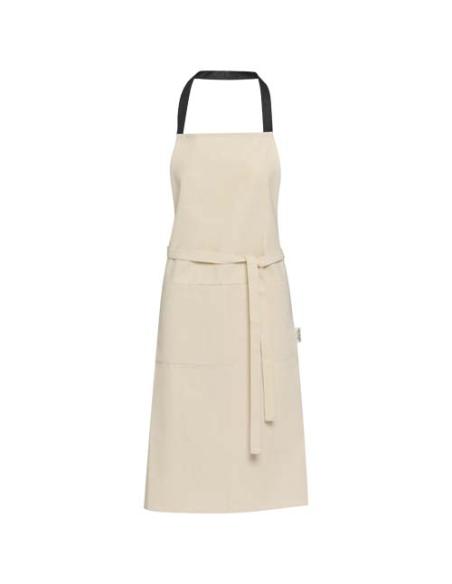 Delantal de algodón reciclado de 200 g/m² N09523311