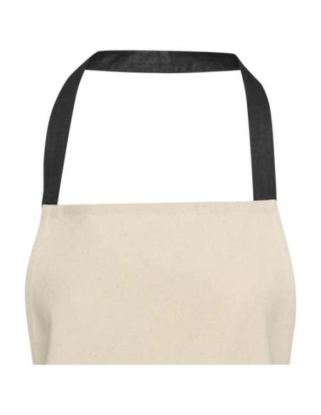 Delantal de algodón reciclado de 200 g/m² N09523311