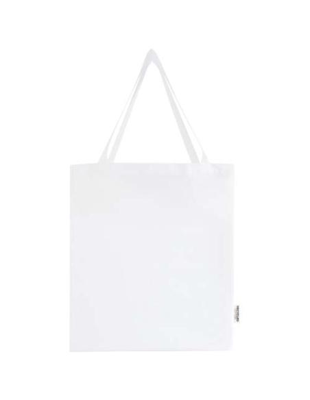 Bolsa Tote con refuerzos de algodón reciclado GRS de 140 g/m² N10337021