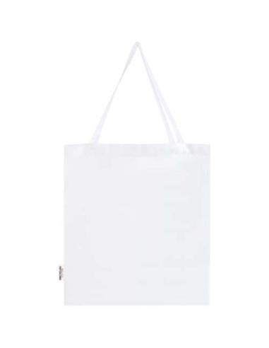Bolsa Tote con refuerzos de algodón reciclado GRS de 140 g/m² N10337021