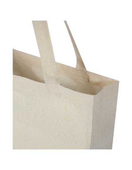 Bolsa Tote con refuerzos de algodón reciclado GRS de 140 g/m² N60337021