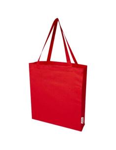 Bolsa Tote con refuerzos de algodón reciclado GRS de 140 g/m² N10337021